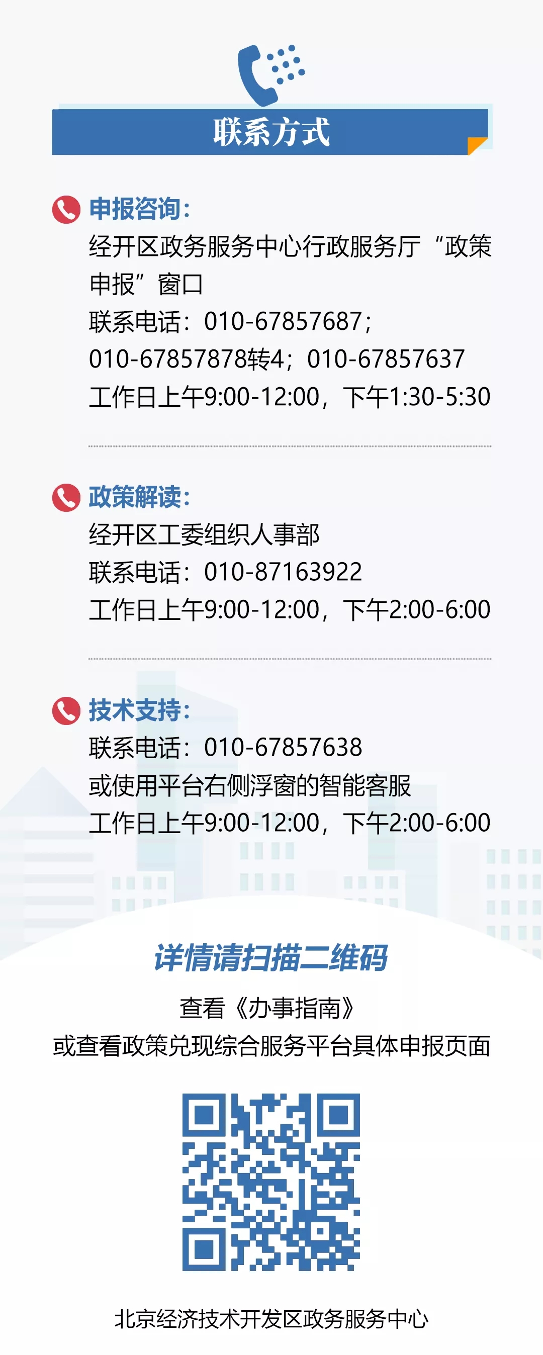 北京工作居住证咨询电话