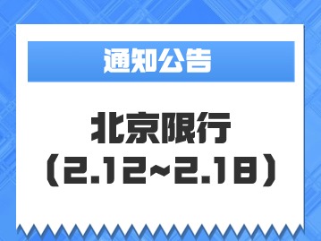 北京限行